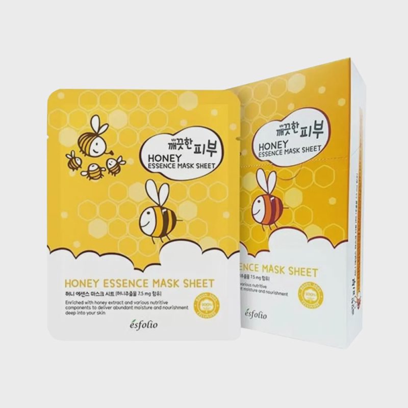 Lakštinė kaukė PURE SKIN HONEY ESSENCE, 25 ml