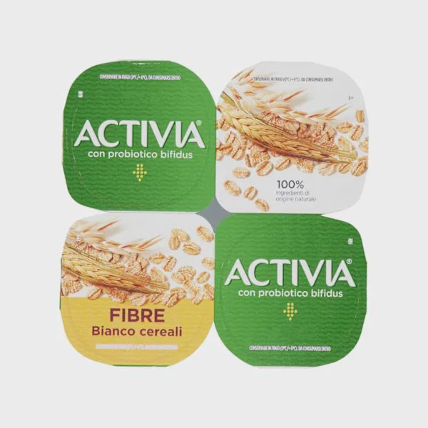 DANONE ACTIVIA FIBRE BIANCO/CEREALI 4X125g