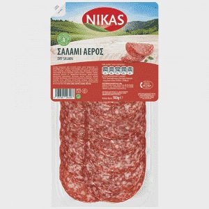 Νίκας Σαλάμι Αέρος Τυποποιημένο 100gr