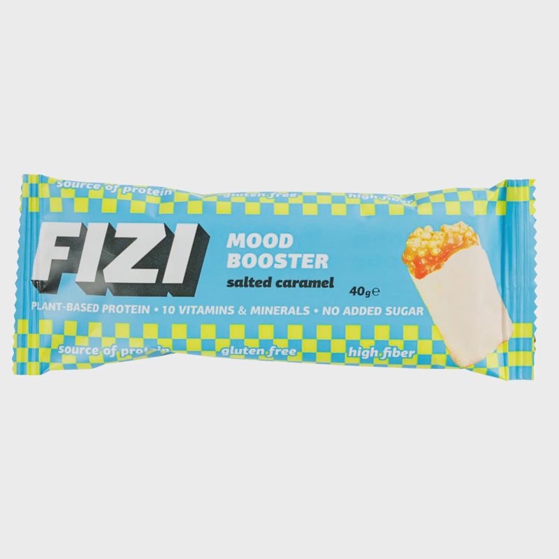 Batonėlis SALTED CARAMEL FIZI su sald., 40 g