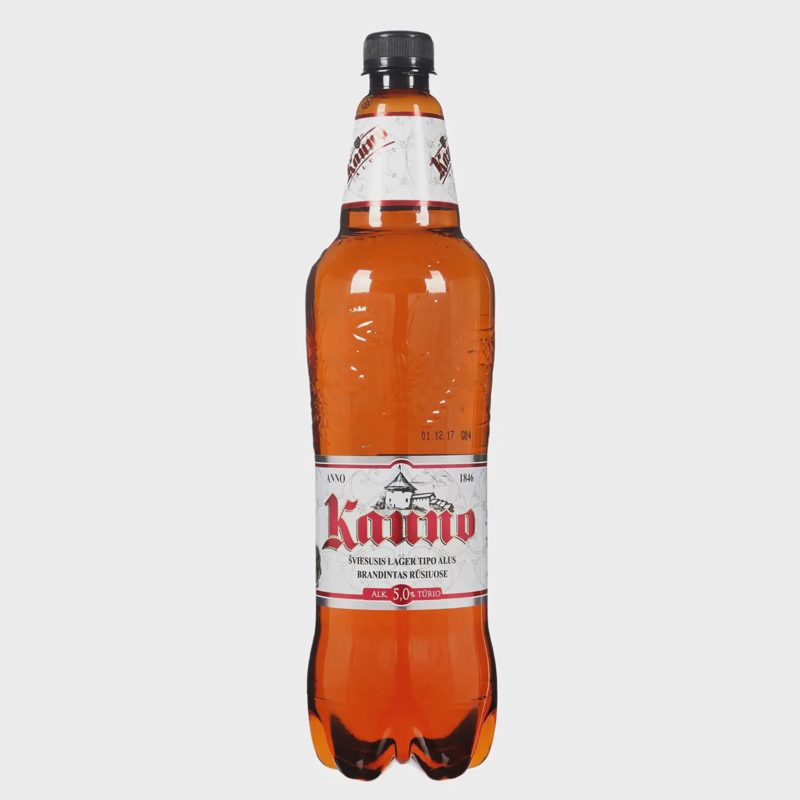 Šviesusis alus KAUNO, 5 %, 1 l