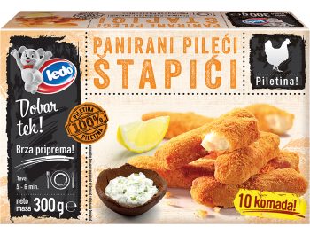 PANI.PILEĆI ŠTAPIĆI LEDO 300 g