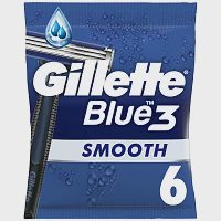 Gillette Blue III Smooth Ξυραφάκια Μιας Χρήσης 6τεμ