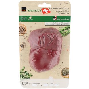 Naturaplan Organic Natura-Beef Fillet Steak 2 pieces approx. 235g