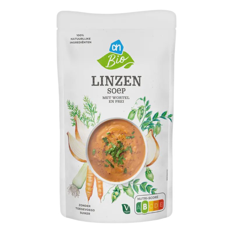 AH Biologisch Linzensoep
