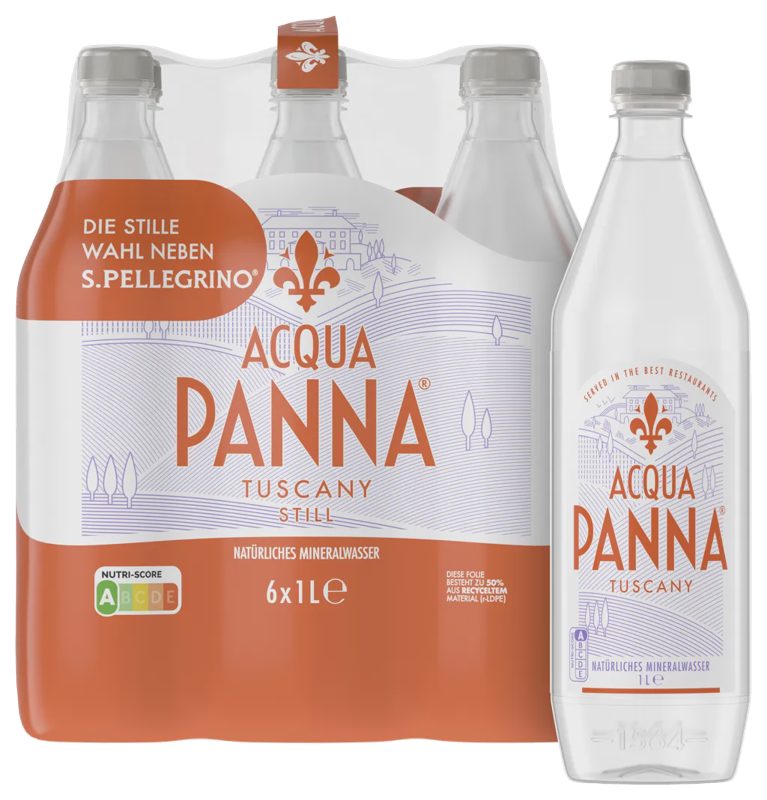 Acqua Panna Mineralwasser Naturelle