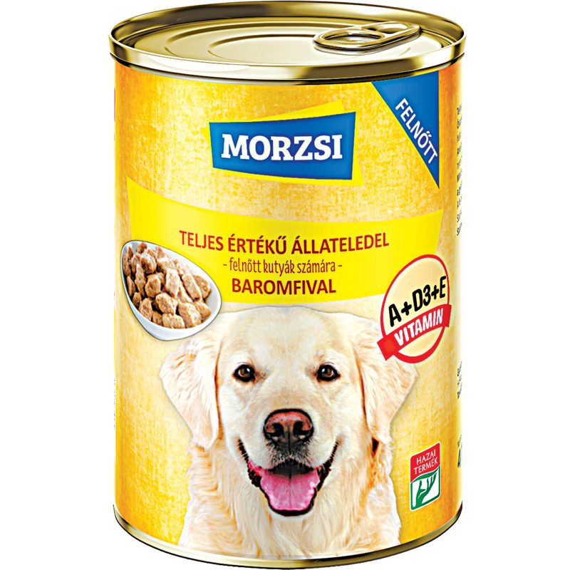 MORZSI KUTYAELEDEL BAROMFIVAL