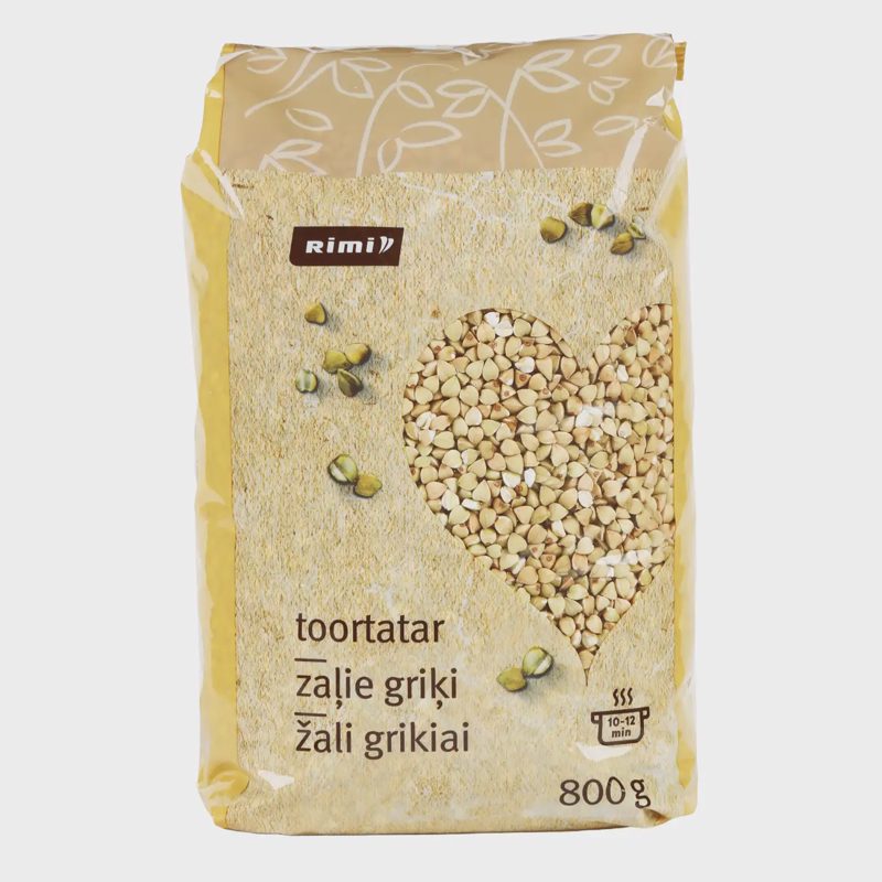 Žalieji grikiai RIMI, 800 g