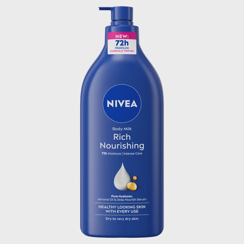 Kūno pienelis NIVEA RICH NOURISHING, 625 ml
