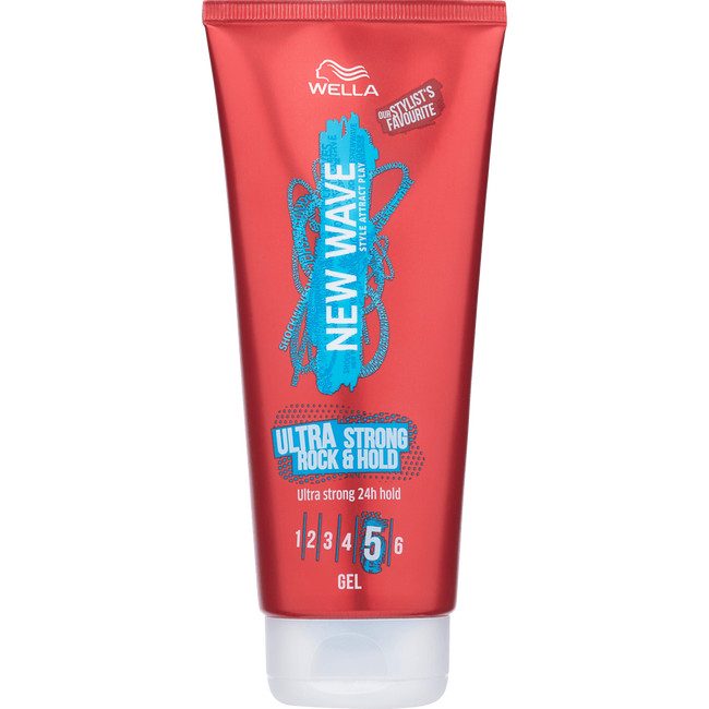 New Wave Gel Μαλλιών Rock & Hold 200ml