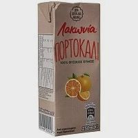 Λακωνία Φυσικός Χυμός Πορτοκάλι 250ml