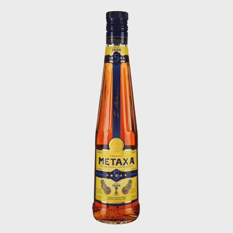 Spiritinis gėrimas METAXA 5, 38%, 0,5l