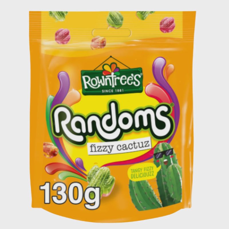 Vaisių sk. guminukai ROWNTREES RANDOMS, 130 g