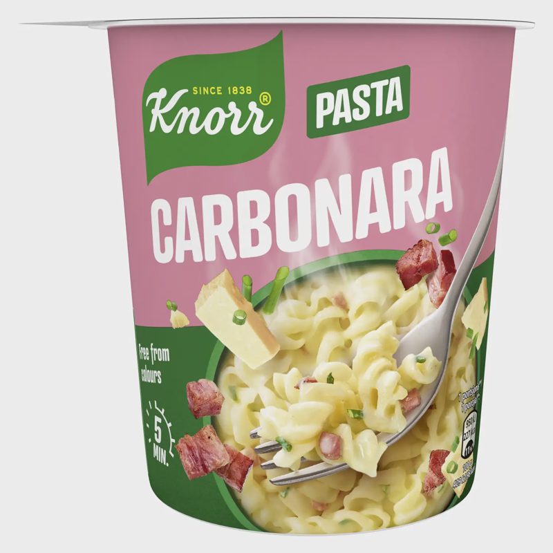 Makaronai su sūriu KNORR CARBONARA, 55 g