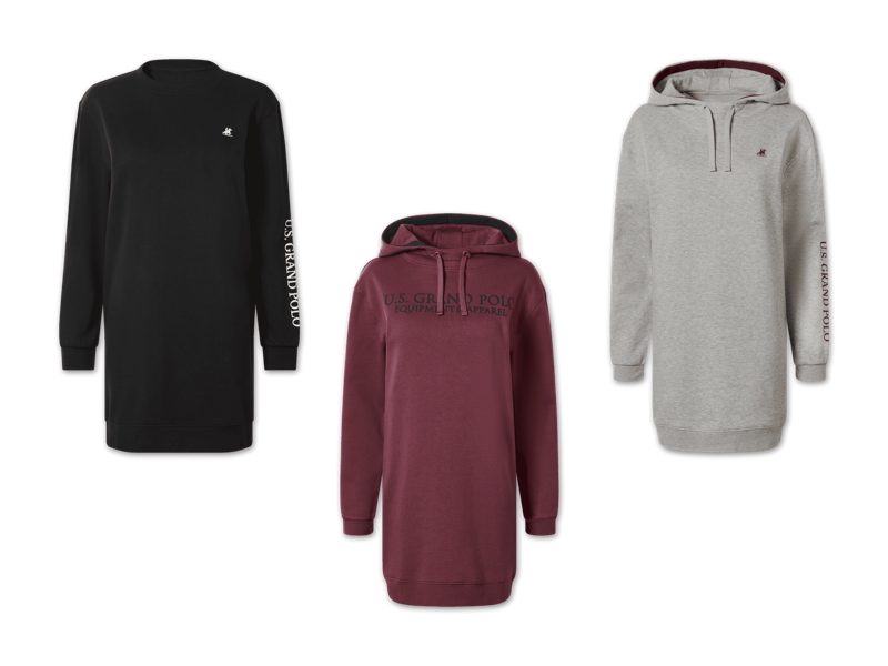 Damen Sweatkleid