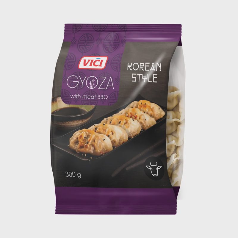 Korėj. stil. koldūnai su BBQ mėsa VICI, 300 g