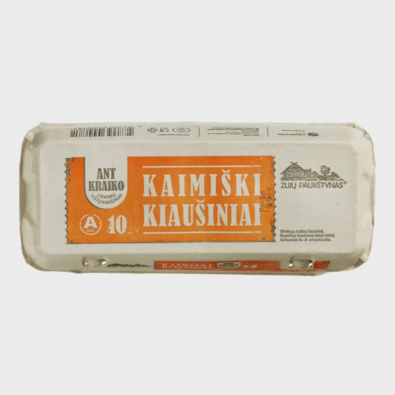 Kaimiški kiaušiniai ZUJŲ PAUKŠTYNO,10vnt