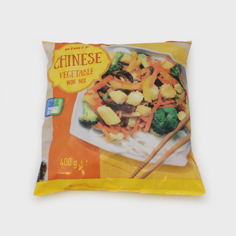 Kiniškas daržovių mišinys kepimui RIMI, 400 g