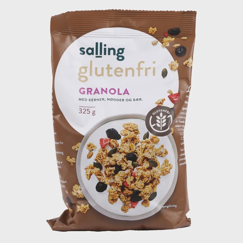 Granola be glitimo SALLING GLUTENFRI, 325 g