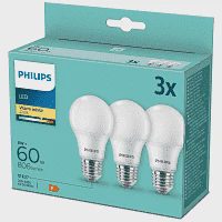 Philips Λάμπα Led 60w E27 Ww