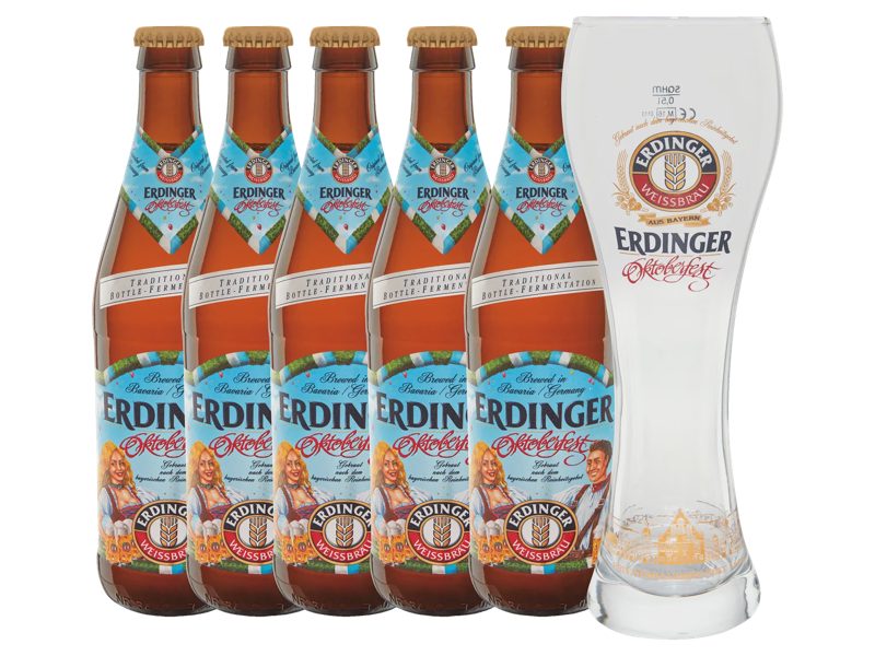Oktoberfest sörcsomag pohárral