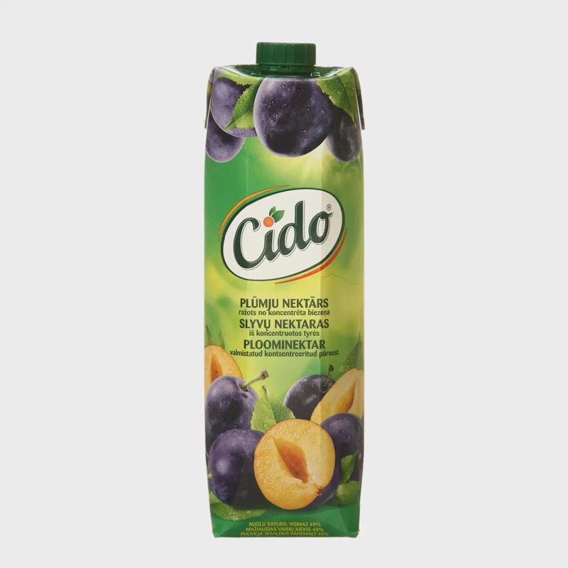 Slyvų nektaras CIDO, 1 l