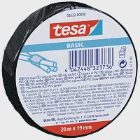 Tesa Ηλεκτρομονωτική Ταινία Μαύρη 20x19mm