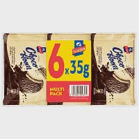 Αλλατίνη Μπισκότα Choco Bloom Οικογενειακή Συσκευασία 6x35gr