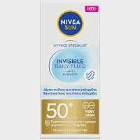 Nivea Sun Κρέμα Προσώπου Invisible Daily Fluid SPF 50+ 40ml