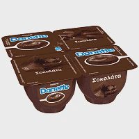 Danette Κρέμα Σοκολάτα 4x125gr