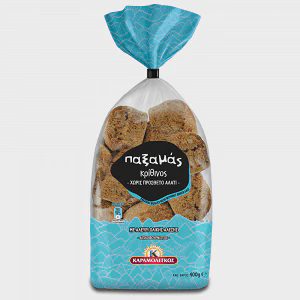 Παξαμάς Κρίθινος Χωρίς Πρόσθετο Αλάτι 400gr