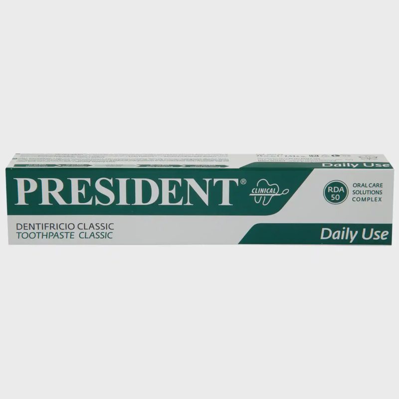 Dantų pasta PRESIDENT CLASSIC 75ml