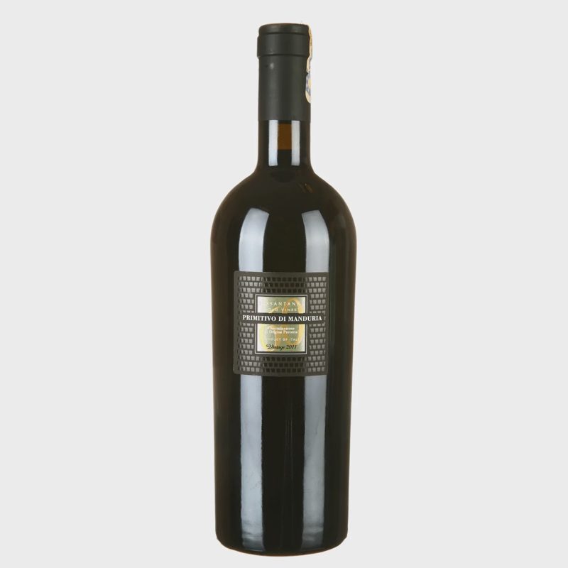 Raud. vynas SAN MARZANO PRIMITIVO,14,5%,0,75l
