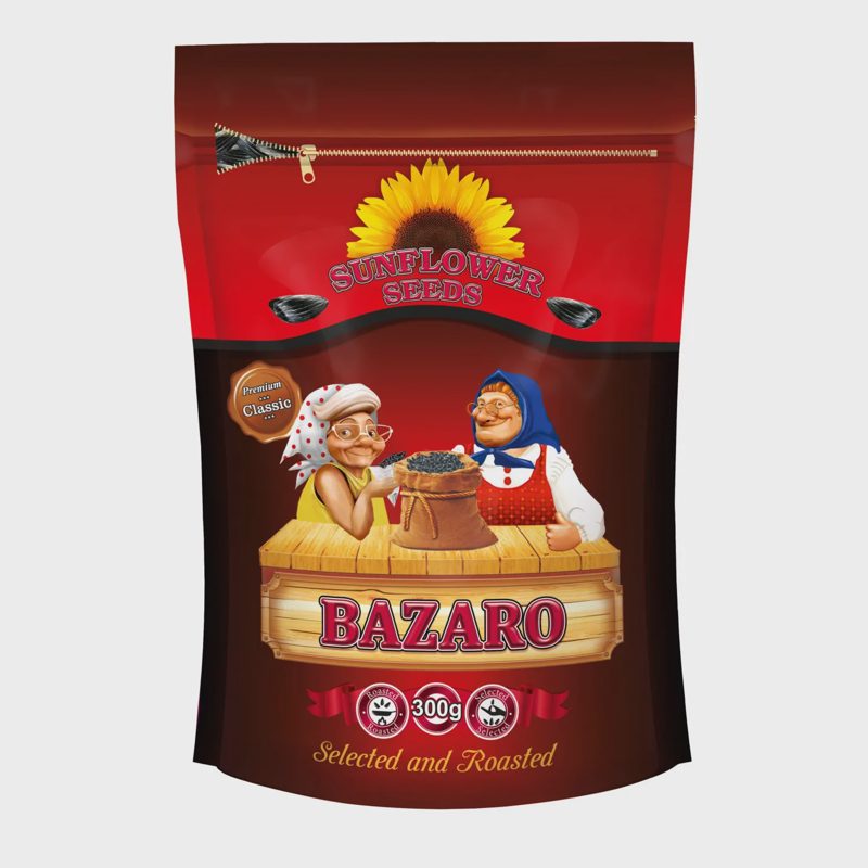 Juodos kepintos saulėgrąžos BAZARO, 300 g