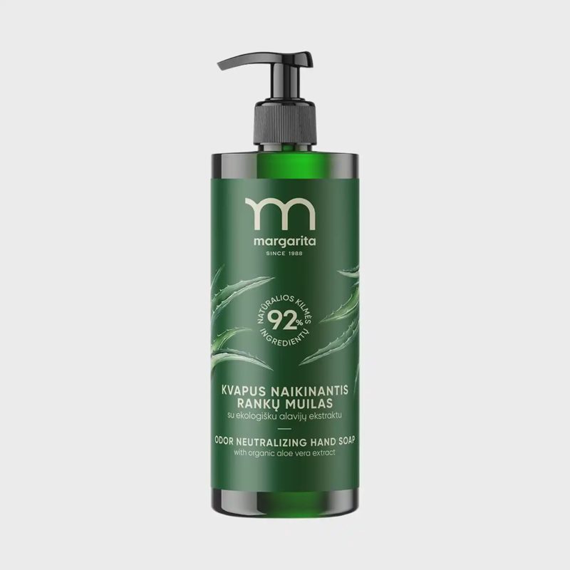 Rankų muilas su alavijais MARGARITA, 400ml