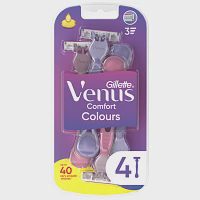 Gillette Venus Comfort Color Ξυραφάκια Μιας Χρήσης 4τεμ