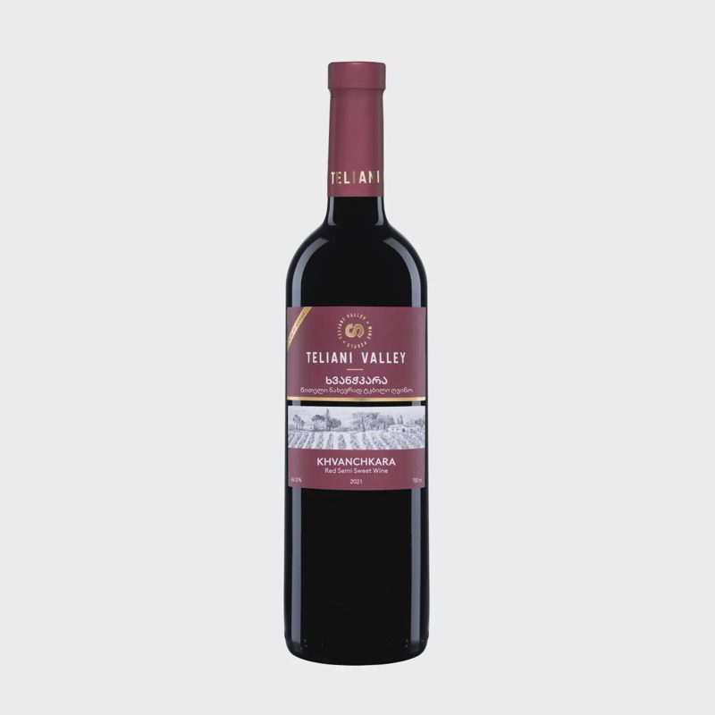 Raud.vynas TELIANI VALLEY KVANCH.,11%,0,75l
