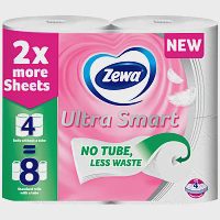 Zewa Smart Χαρτί Υγείας 4φύλλα 9άρι 0,852gr