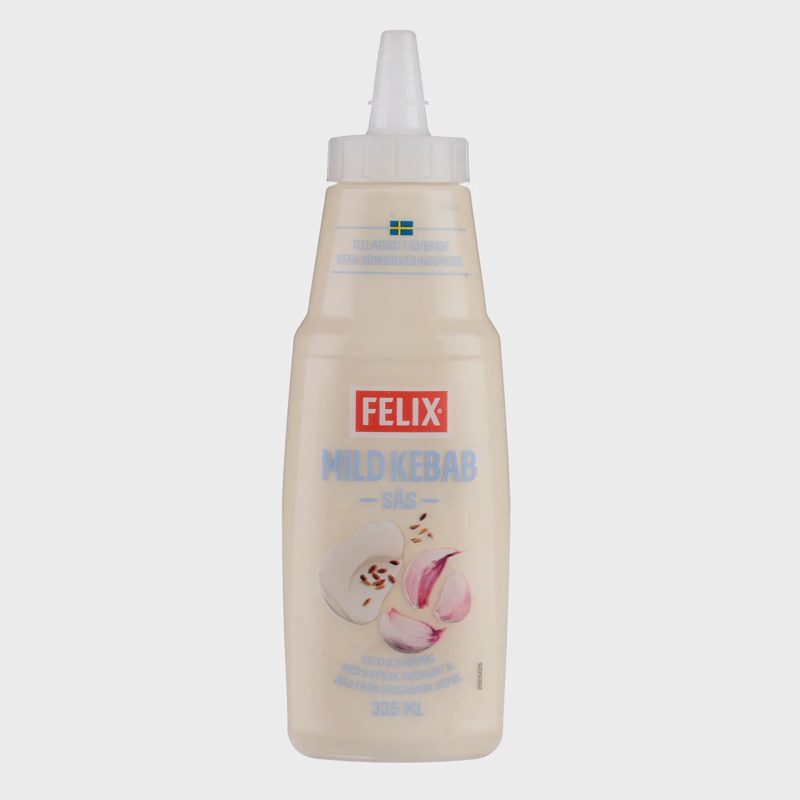 Šveln. kebabų padažas MILD KEBAB FELIX, 335ml