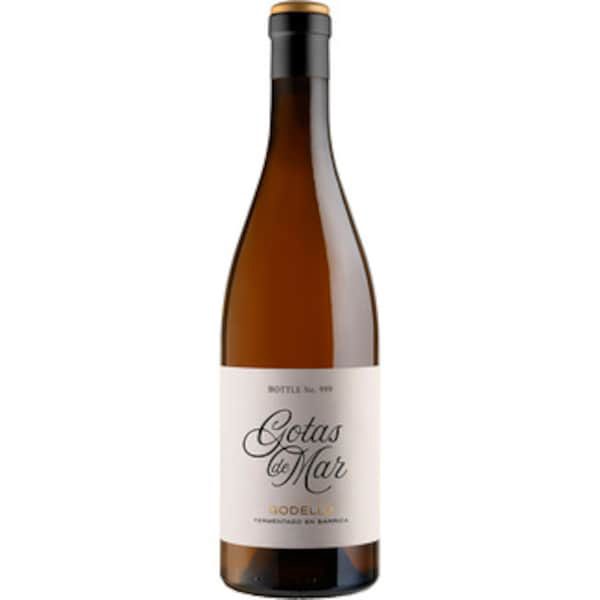 GOTAS DE MAR vino blanco godello fermentado en barrica DO Ribeiro botella 75 cl