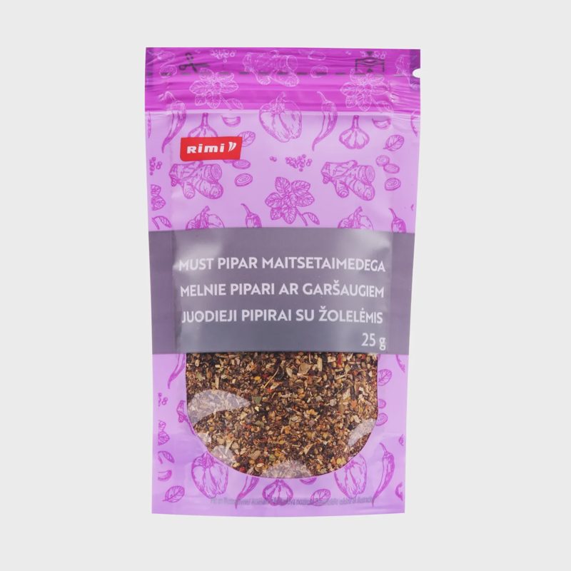 Pipirų mišinys su žolelėmis RIMI, 25g