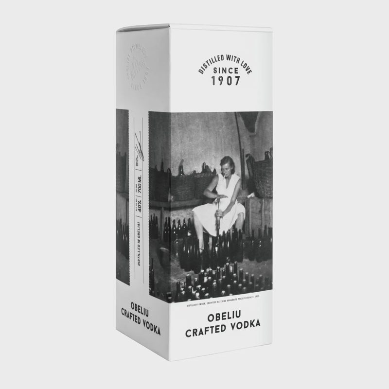 Degtinė OBELIU CRAFTED, 40 %, 0,7l