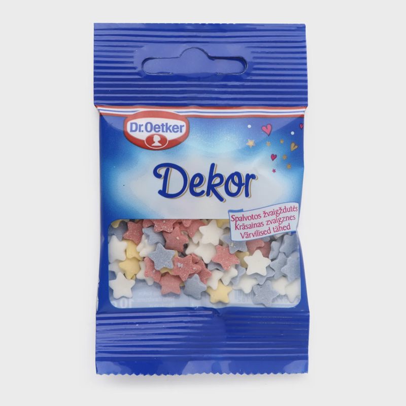 Pabarstukai DR.OETKER, ŽVAIGŽDUTĖS, 10 g