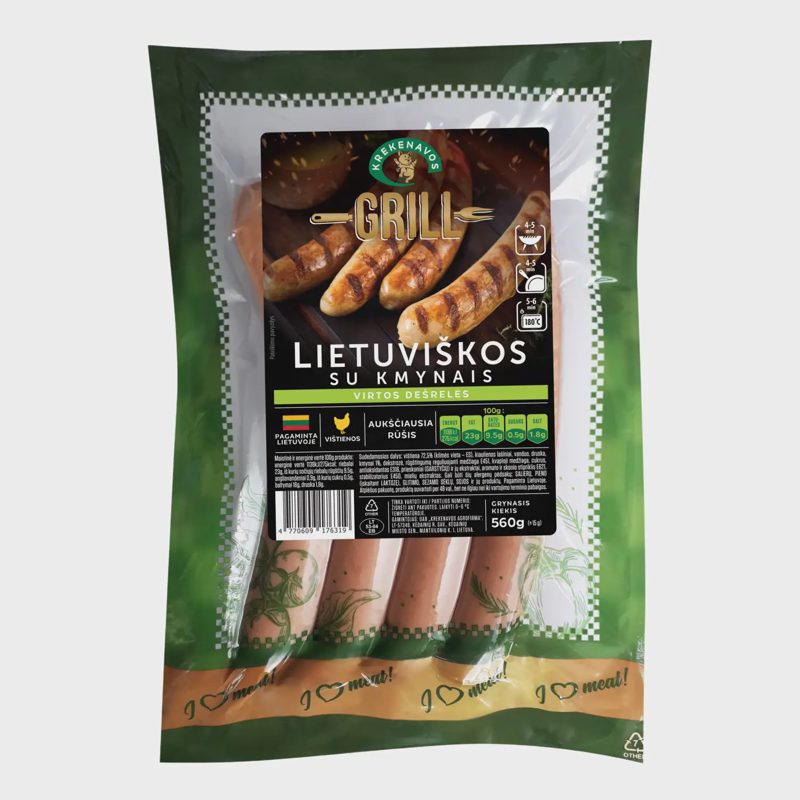 Kep. LIETUVIŠKOS dešrelės su kmyn., a.r. 560g