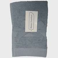 Home Comfort Πετσέτες Μπλε 30x50 100% Βαμβάκι Σετ 2