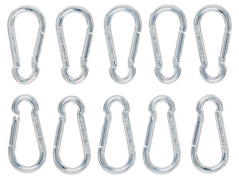 Karabiner- / szorítóbilincskészlet