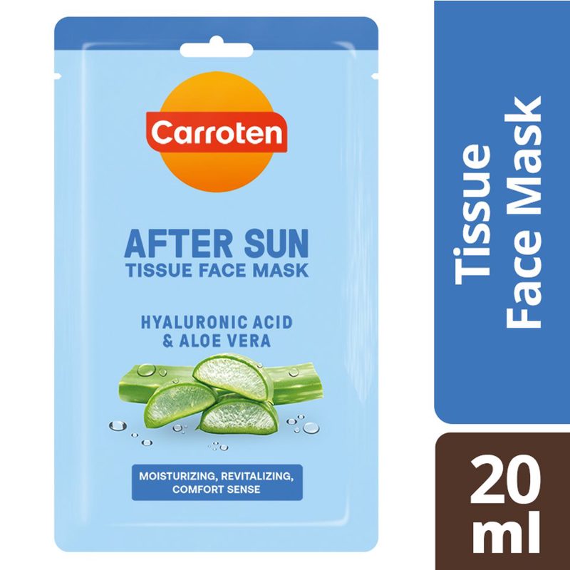 Carroten After Sun Tissue Face Mask 20 ml