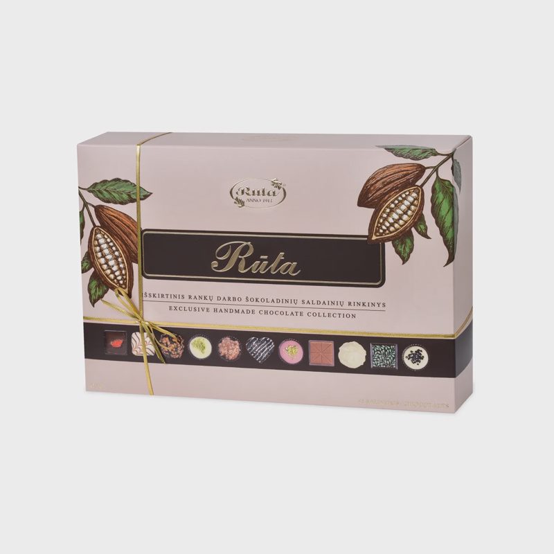 Šokoladinių saldainių rinkinys RŪTA, 450 g