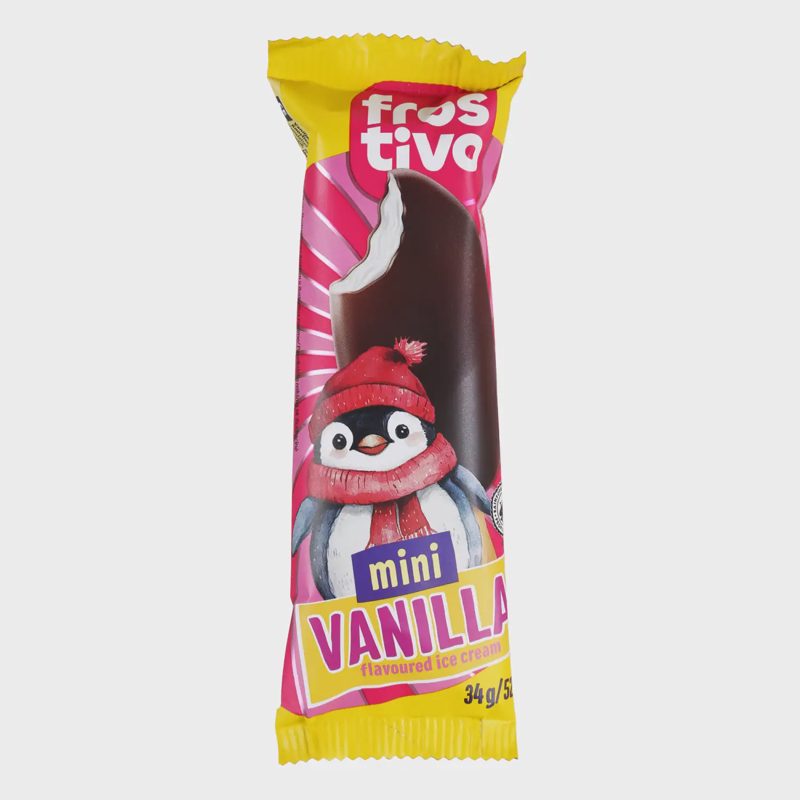 Vanilės sk. valg. ledai FROSTIVO, 52ml/34g