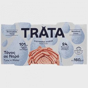 Trata Τόνος Νερού 2x160gr